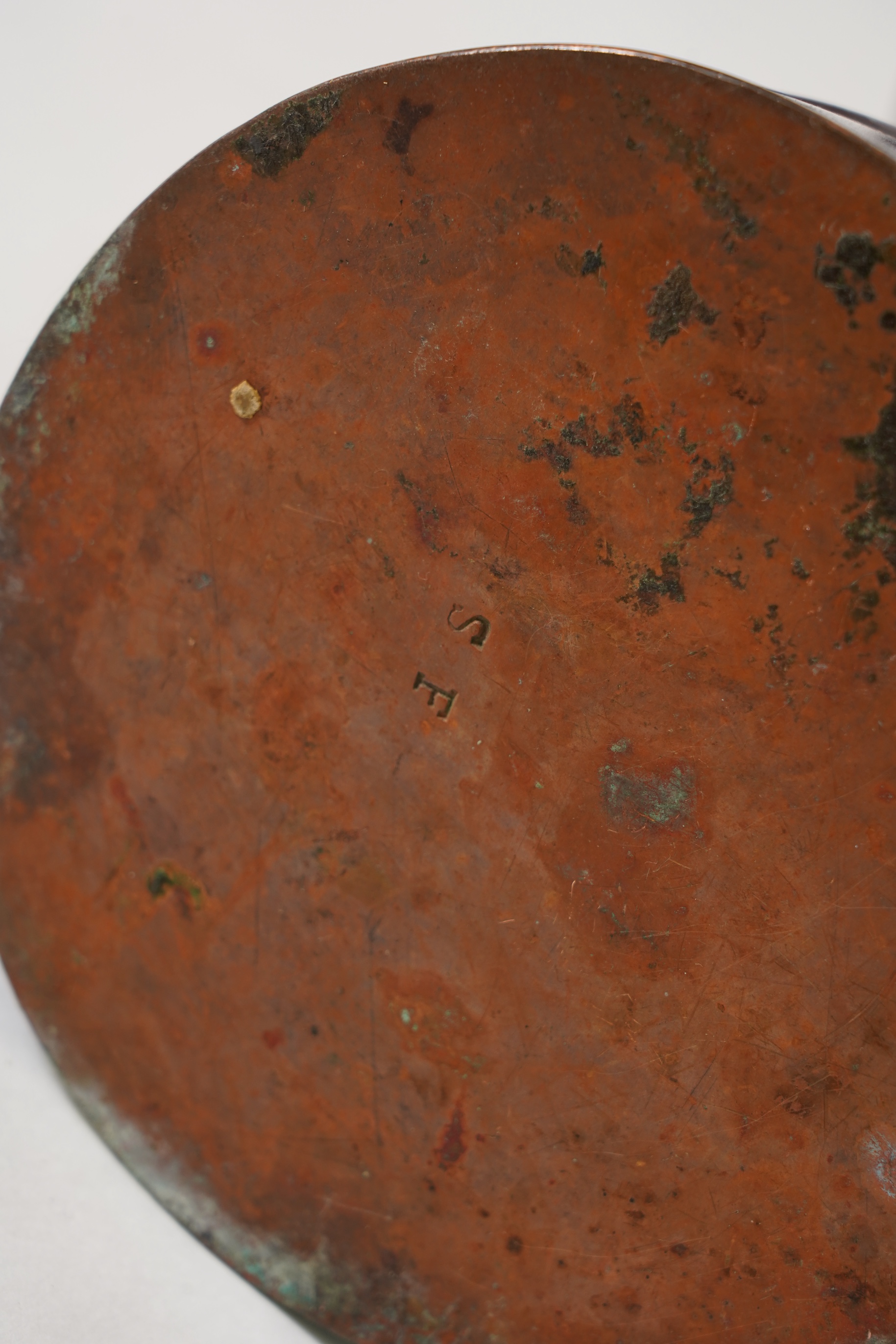 Sam Fanaroff BEM, 1926-2019, A patinated copper ewer and similar vase